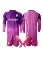 Billige Aston Villa Keeper Tredjedraktsett Barn 2025-26 Langermet (+ Korte bukser)